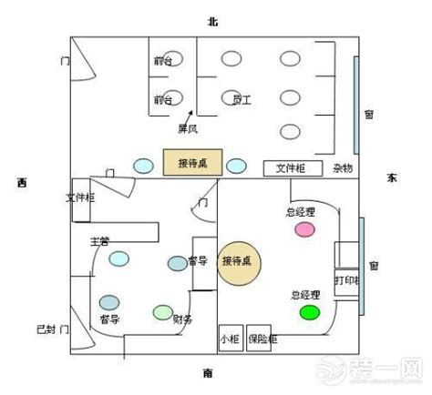 办公室风水布局|22种图解办公室风水布局法！